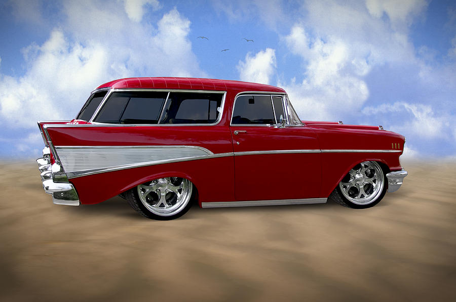 57 Belair Nomad Photograph by Mike McGlothlen 57 Belair Nomad Photograph by Mike McGlothlen