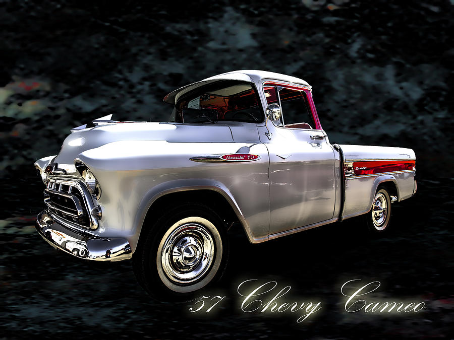 57 Chevy Cameo Photograph by Scott Cordell