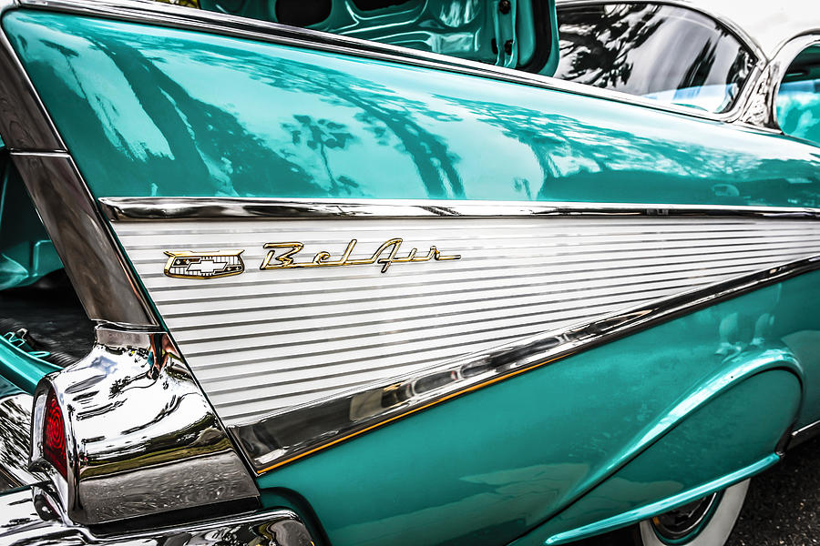 57 Chevy Chevrolet BelAir Photograph by Chris Smith