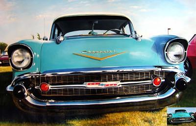 Oil Painting - 57 Chevy by Counterparts original Oil Painting - 57 Chevy by Counterparts original