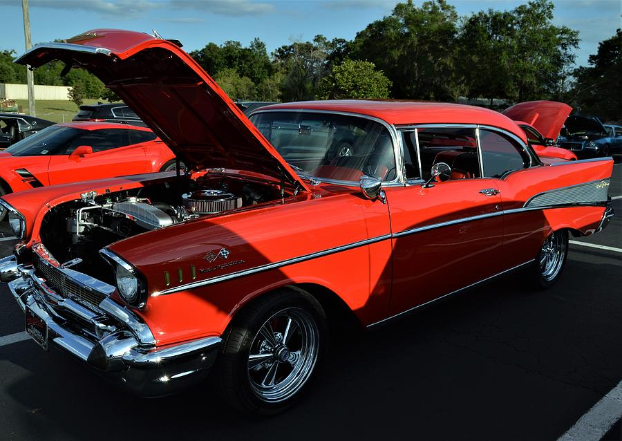 57 Chevy Shadows Photograph by Warren Thompson