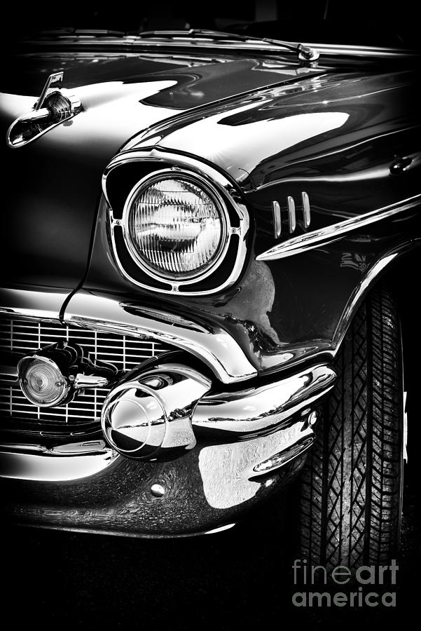 Car Photograph - 57 Chevy by Tim Gainey