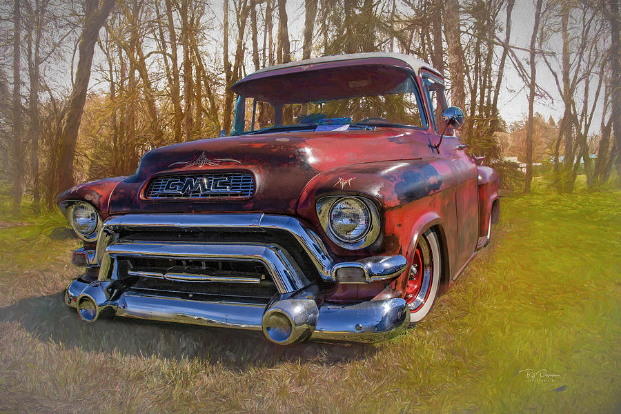 57 Chevy Truck Photograph by Bill Posner