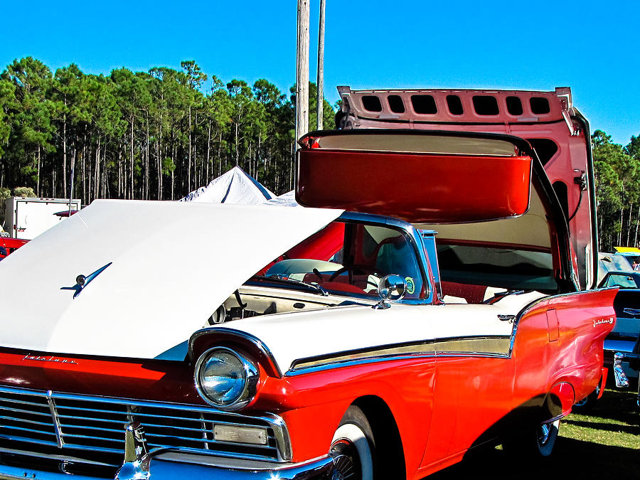 57 Flip Top Ford Photograph by Sandwalker Photos
