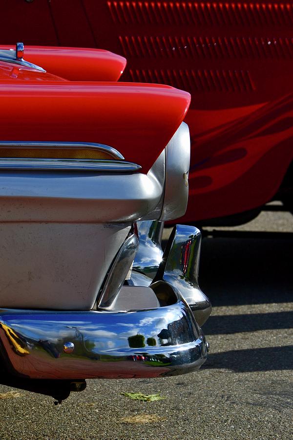 57 Ford detail Photograph by Dean Ferreira