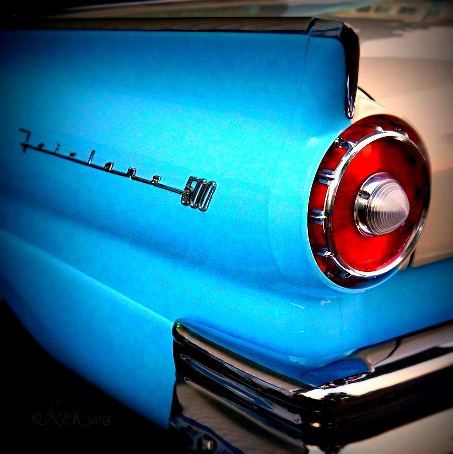 57 Ford Fairlane  Photograph by Nick Kloepping