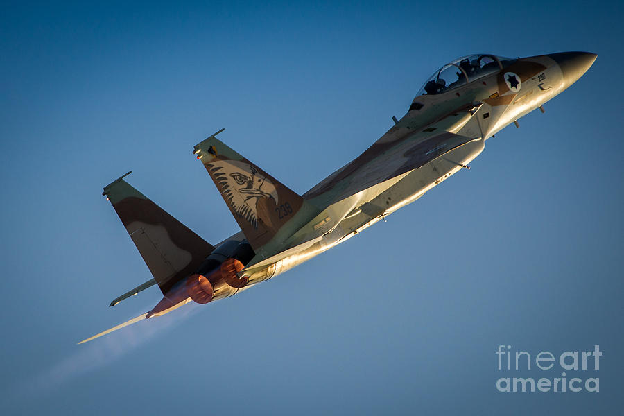 Israel Air Force F-15I Ra'am Photograph By Nir Ben-Yosef