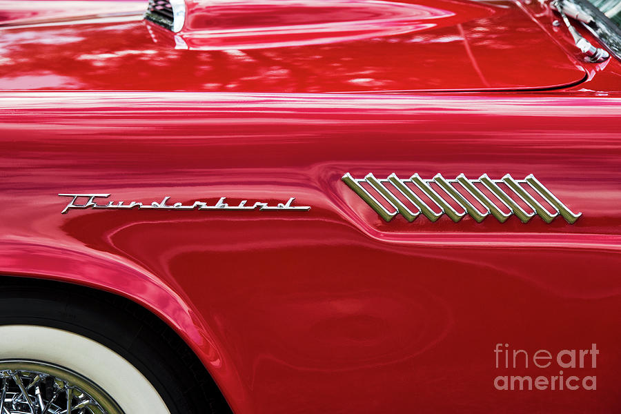 57 Thunderbird Abstract Photograph by Tim Gainey