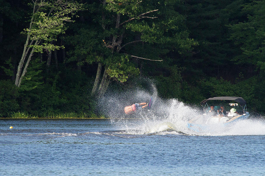 38th Annual Lakes Region Open Water Ski Tournament #58 Photograph by Benjamin Dahl