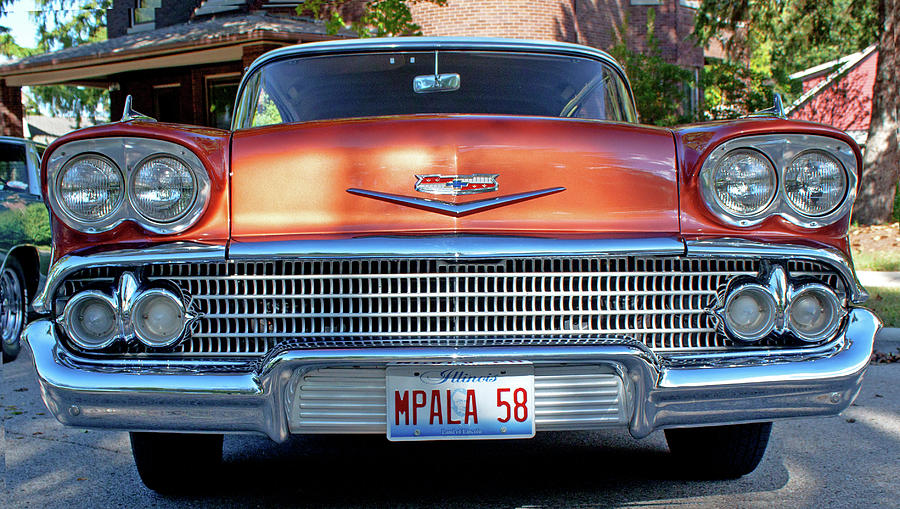 58 Chevy Comin Atcha #58 Photograph by Ira Marcus