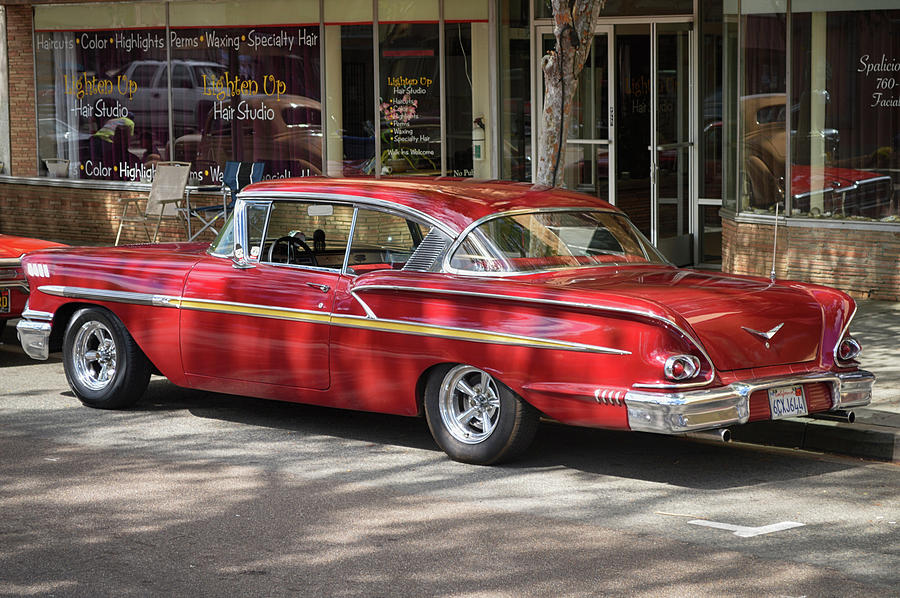58 Chevy on Grand Photograph by Bill Dutting