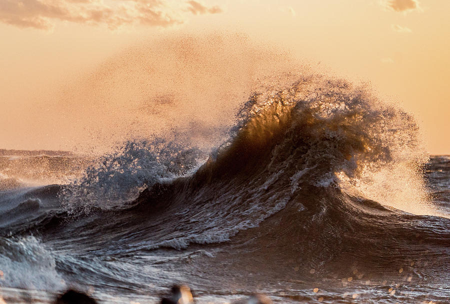Lake Erie Waves #58 Photograph by Dave Niedbala