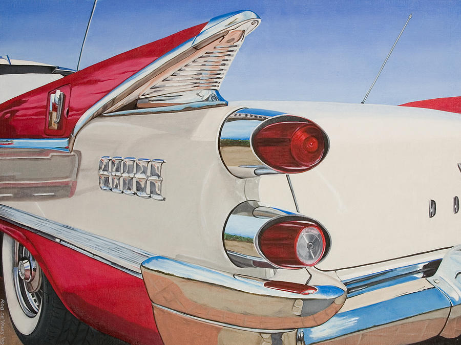 Car Painting - 59 Dodge Royal Lancer by Rob De Vries