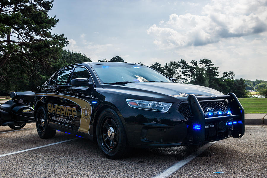 Hall County Sheriffs Office Show And Shine Car Show Photograph By Michael Sussman Pixels 