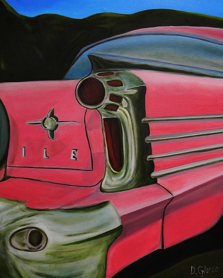 59 Olds Painting by Dean Glorso