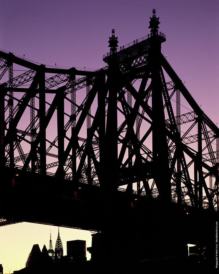 59th Street Bridge Photograph by Mark Ivins