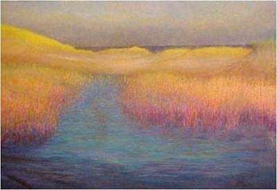 Marshes Painting - 5AM Marsh by Brian Higgins Marshes Painting - 5AM Marsh by Brian Higgins