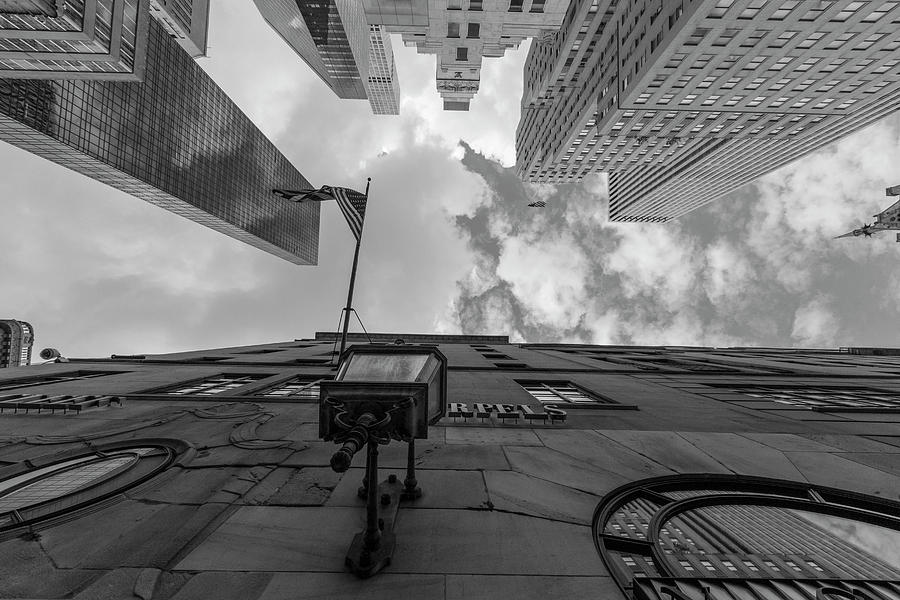5th Ave NYC Looking Up Photograph by John McGraw