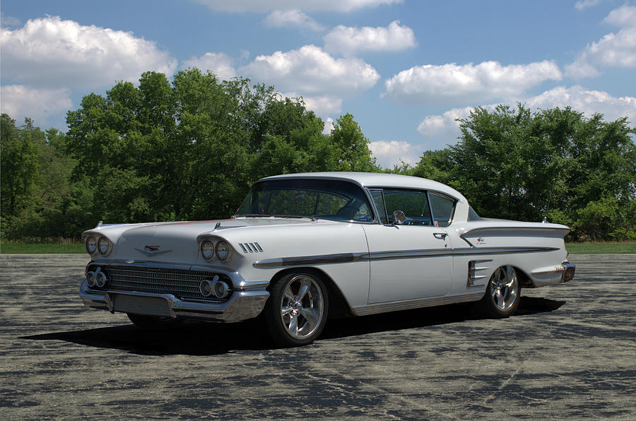 1958 Chevrolet Impala Photograph by Tim McCullough
