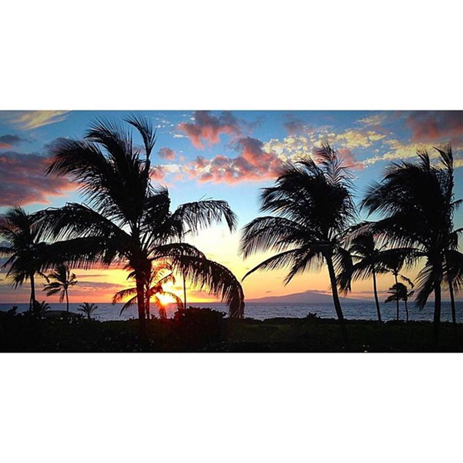 Sunset Photograph - #45daysofmakena #makena #maui #6 by Everett Dahlmeier