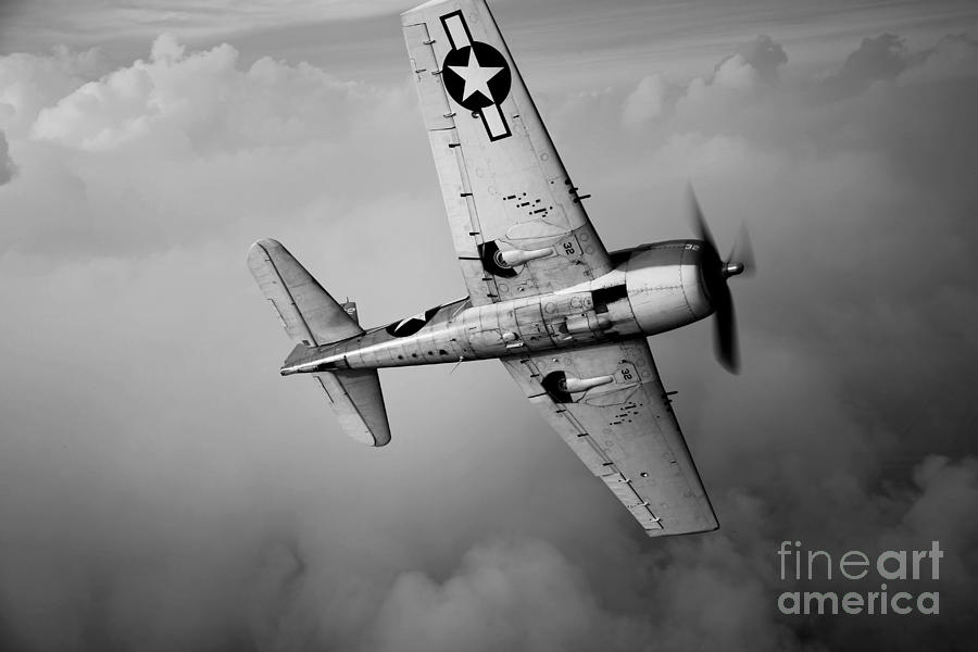 A Grumman F6f Hellcat Fighter Plane #6 Photograph by Scott Germain
