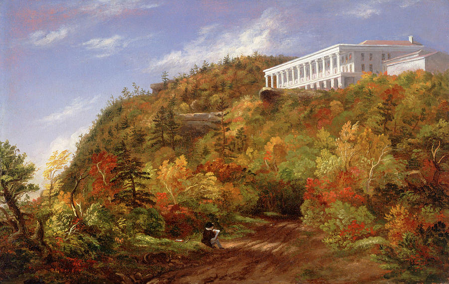 A View of the Catskill Mountain House Painting by Sarah Cole