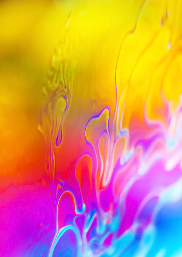 Abstract colours #6 Photograph by John Paul Cullen