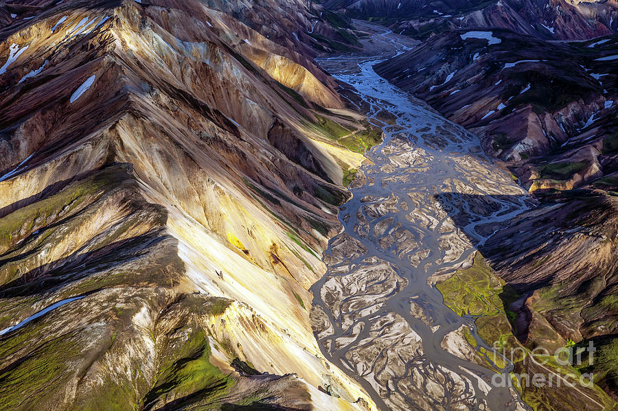 Aerial Photo Iceland #6 Photograph by Gunnar Orn Arnason