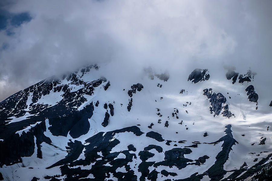 Alaska Roky Mountains And Valley Of Glaciers #6 Photograph by Alex Grichenko