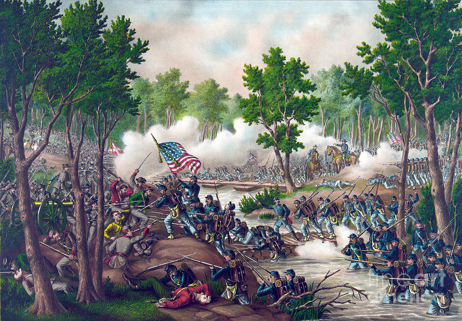 Military Photograph - American Civil War, Battle #6 by Science Source
