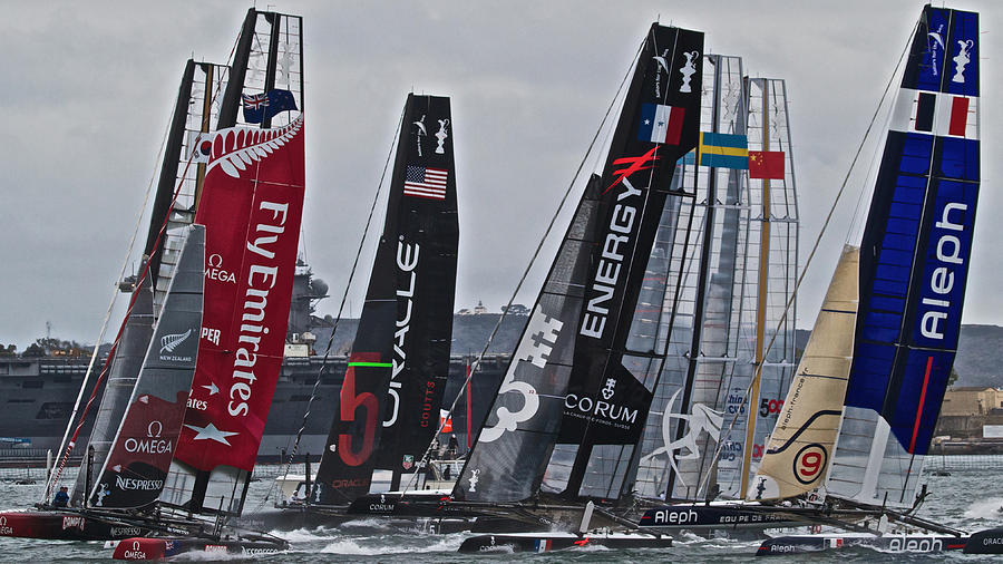 Americas Cup World Series Photograph by Steven Lapkin