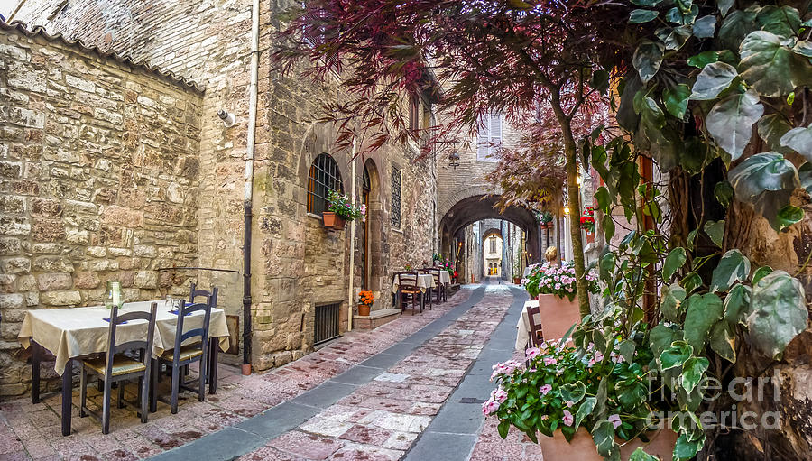 Ancient town of Assisi, Umbria, Italy #6 Photograph by JR Photography