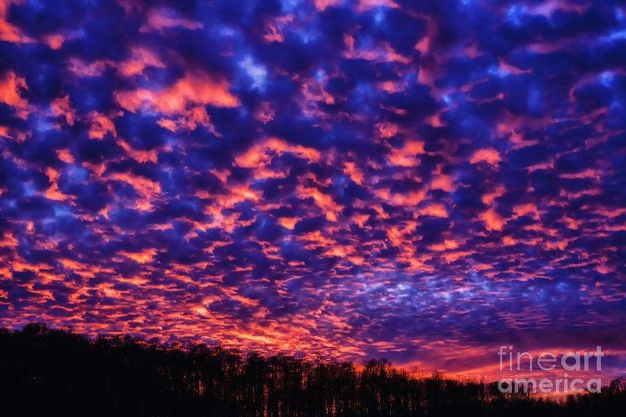Appalachian Sunset Afterglow #6 Photograph by Thomas R Fletcher