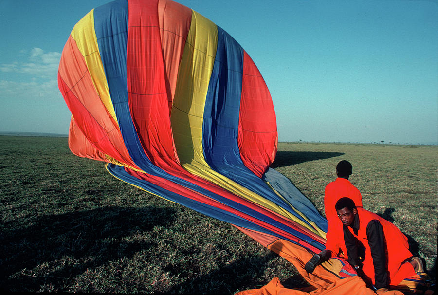 Balloon Safari In Kenya Photograph