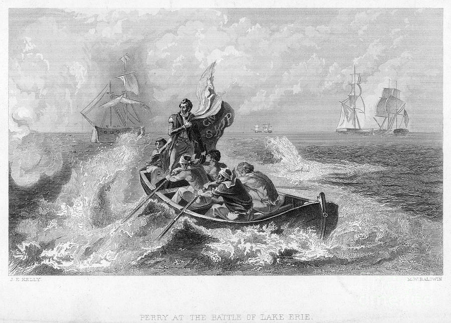 Battle Of Lake Erie, 1813 #6 Photograph by Granger