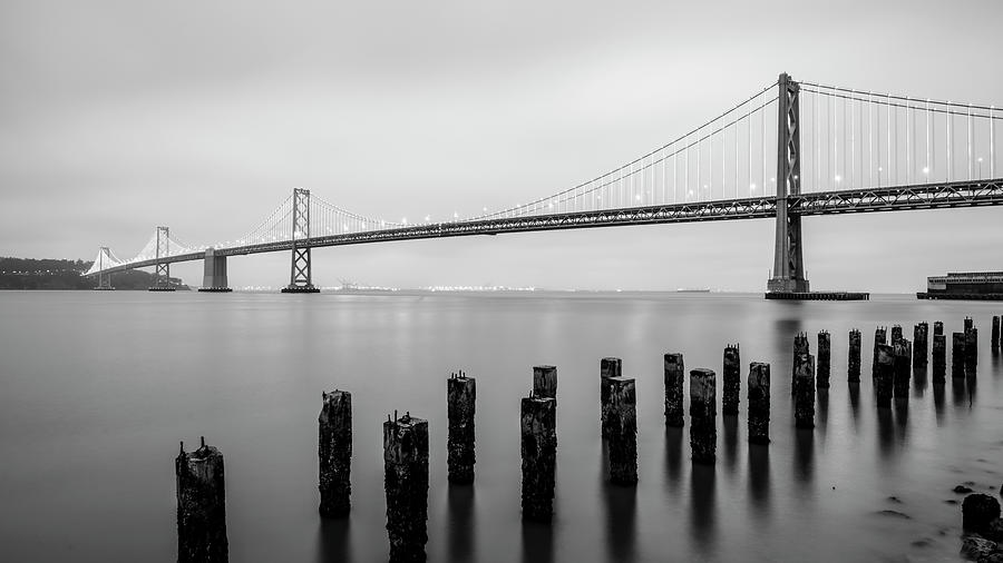 Architecture Photograph - Bay Bridge #6 by Radek Hofman