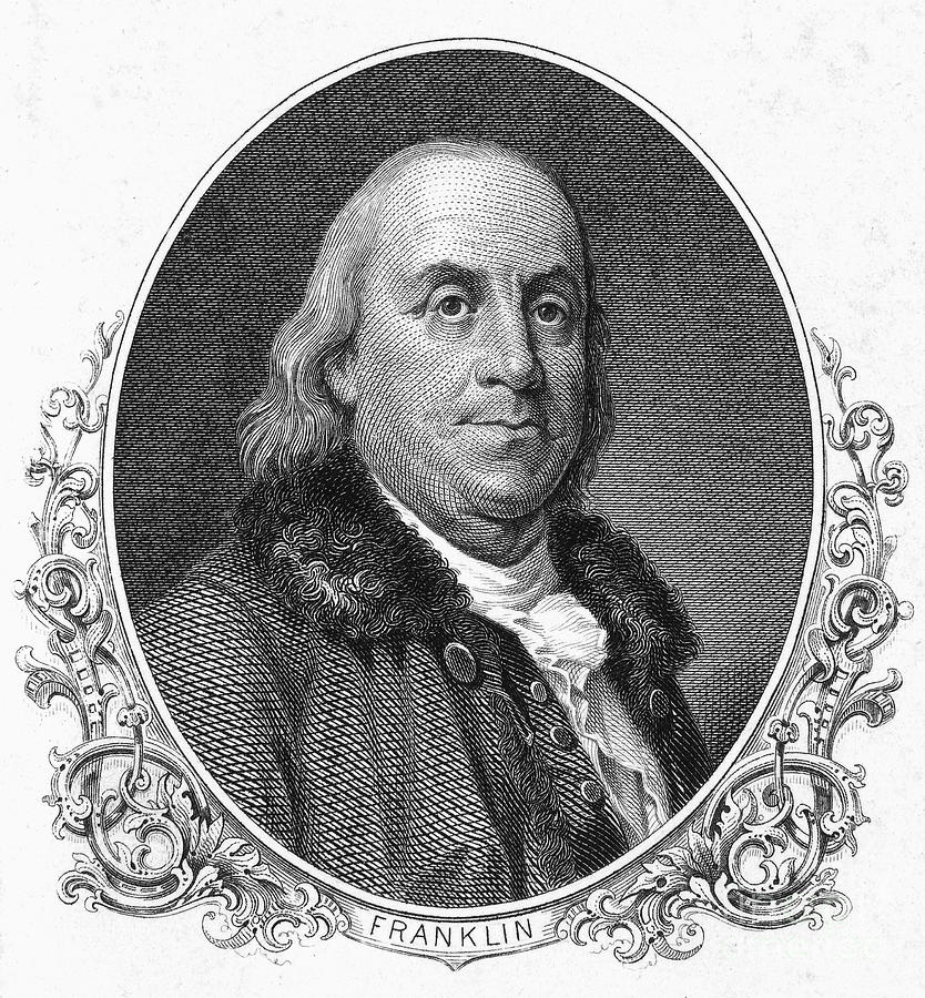 Benjamin Franklin (1706-1790) #6 Photograph by Granger