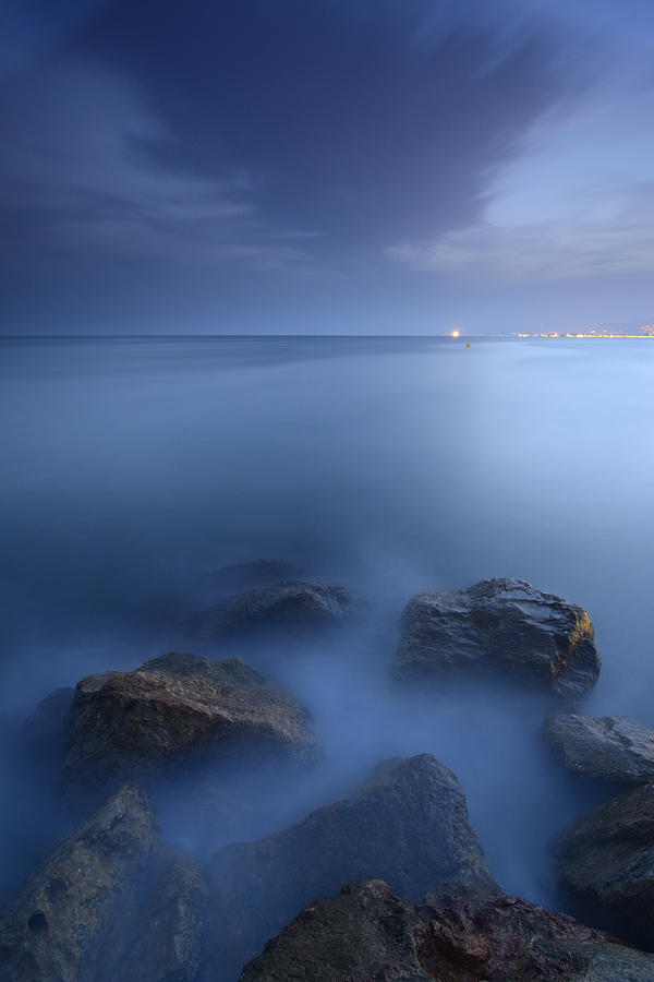 Sunset Photograph - Blue sea #6 by Guido Montanes Castillo