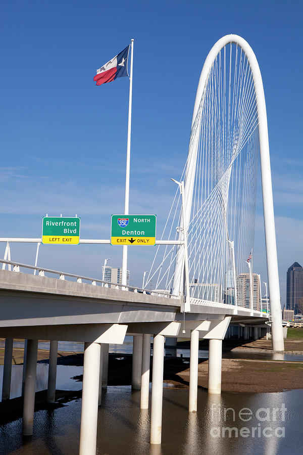 Bridges of Dallas Texas #6 Photograph by Anthony Totah