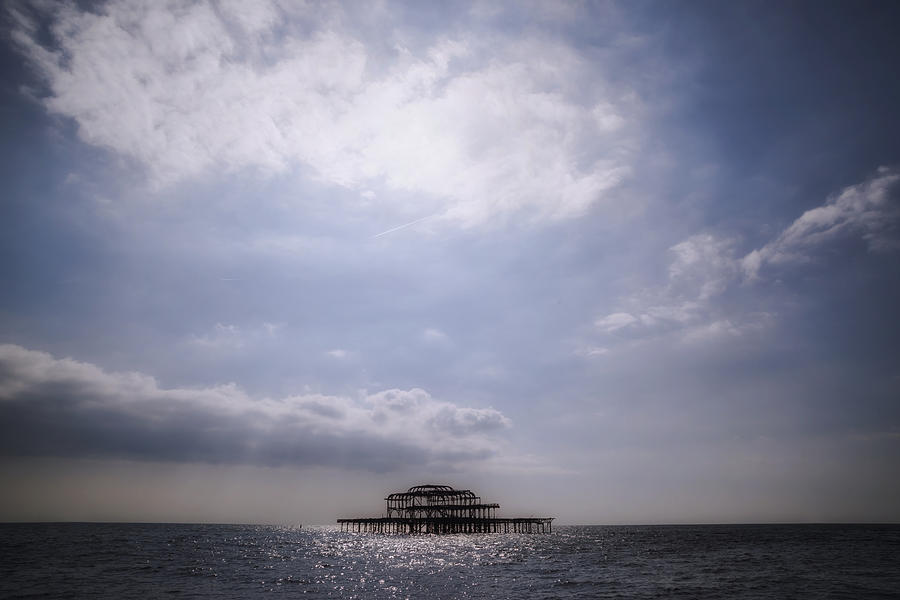 West Pier Photograph - Brighton #6 by Joana Kruse