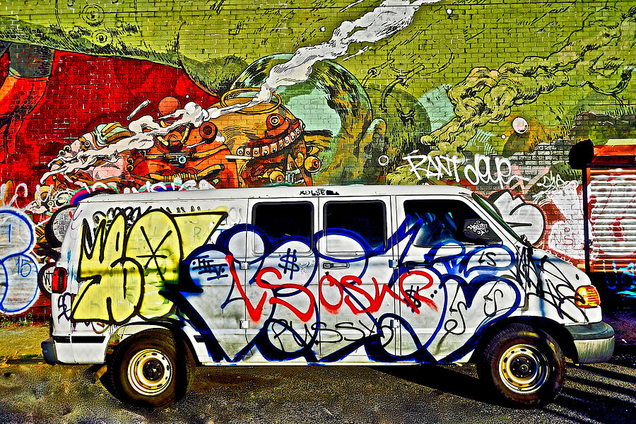 Bushwick Brooklyn Graffitti #6 Photograph by Joan Reese