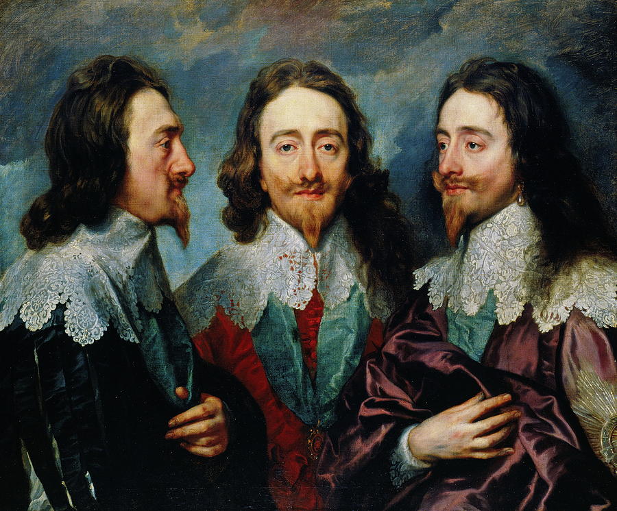 Charles I Painting by Anthony van Dyck - Fine Art America