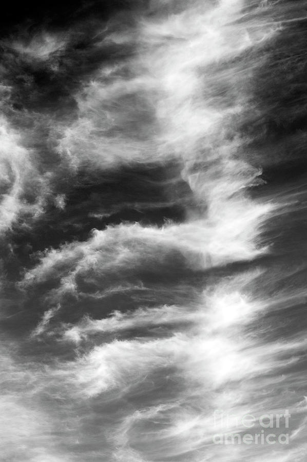 Cirrus Clouds with Nature Patterns  #6 Photograph by Jim Corwin