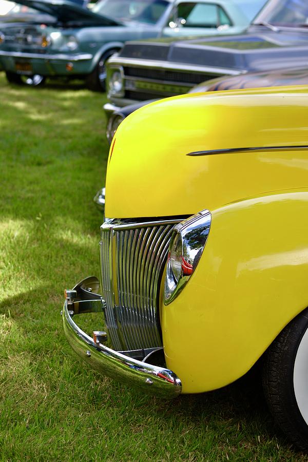 Classic Ford Detail #6 Photograph by Dean Ferreira