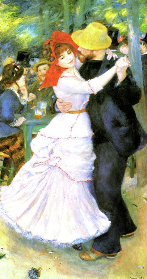 Dance At Bougival #6 Photograph by Pierre Auguste Renoir
