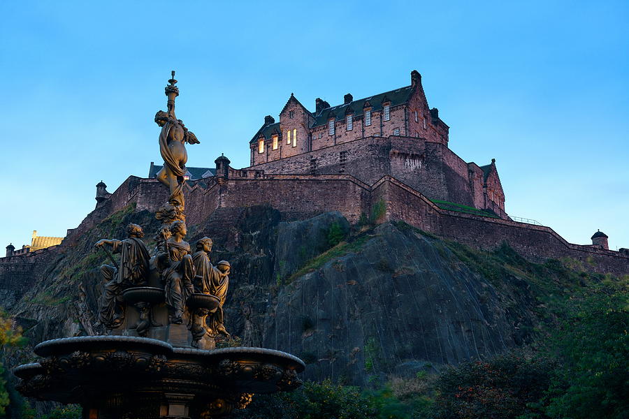 Edinburgh castle #6 Photograph by Songquan Deng