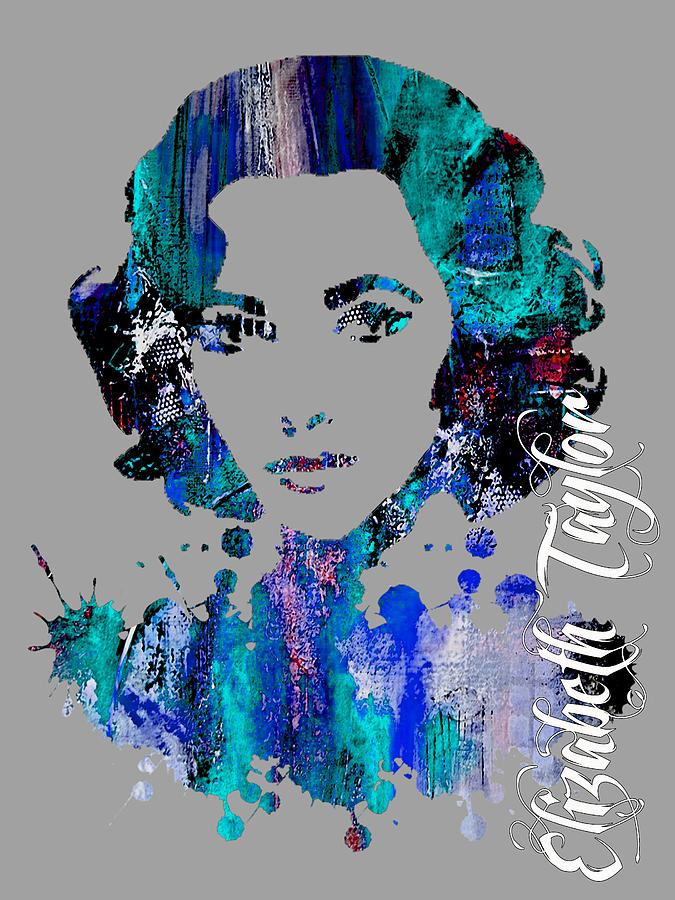 Elizabeth Taylor Collection #6 Mixed Media by Marvin Blaine