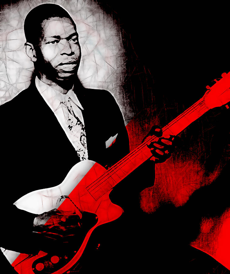 Music Mixed Media - Elmore James Collection #6 by Marvin Blaine
