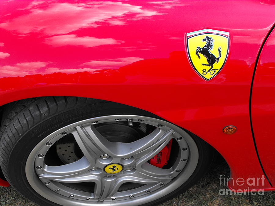 Ferrari Photograph by Neil Zimmerman