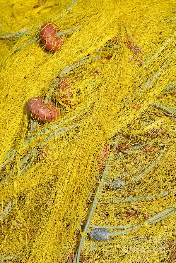 Stack Photograph - Fishing nets #6 by George Atsametakis